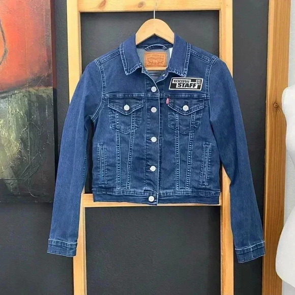 Levi’s SXSW Austin TX Music Festival Trucker Jacket 2016 Collab Size Small - Picture 8 of 14
